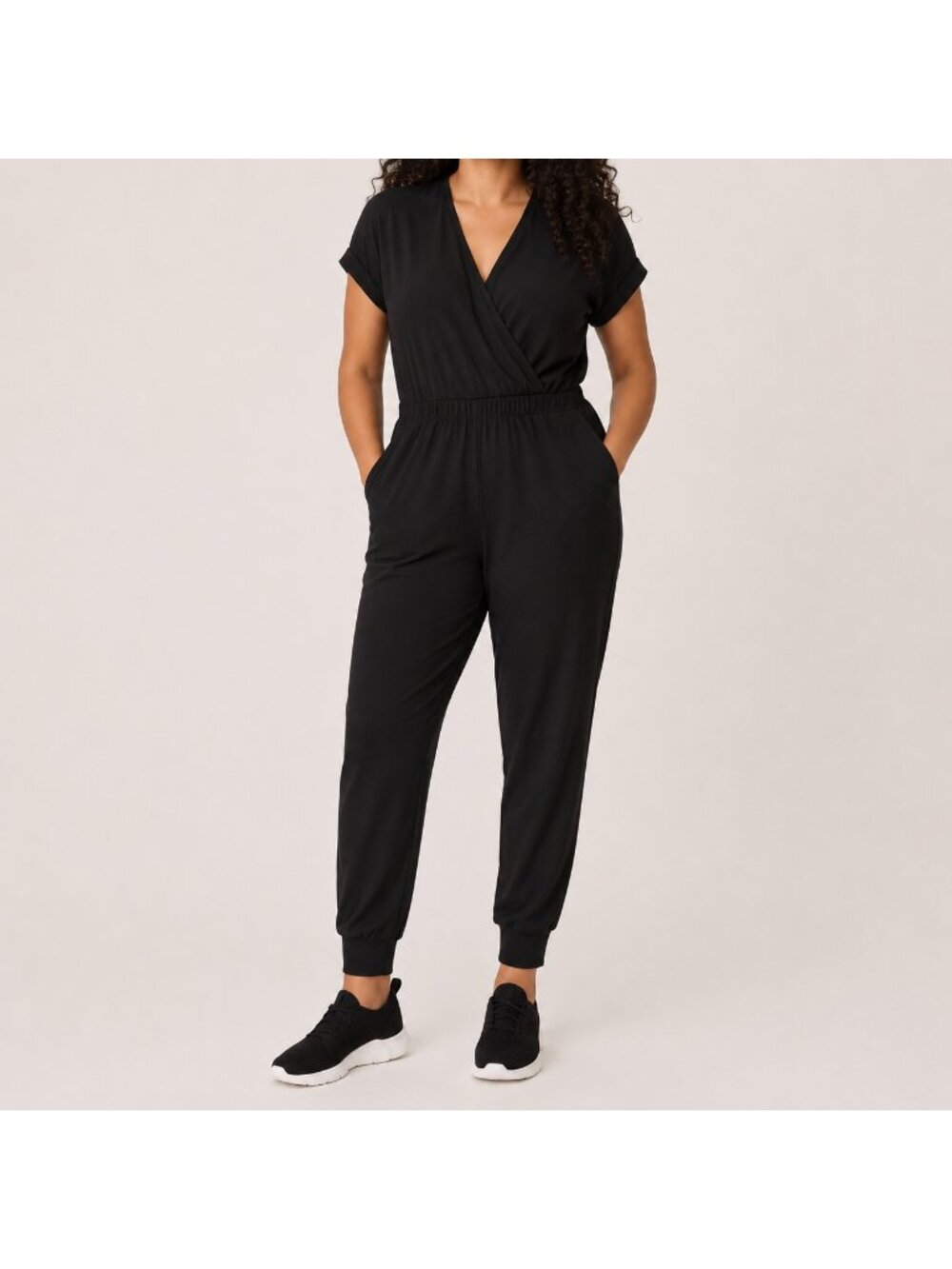 NEW Marallis Black Stretch Jumpsuit - XL